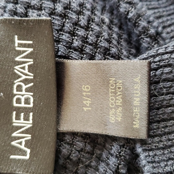 Lane Bryant Black Shrug Cropped Cardigan - Picture 5 of 5